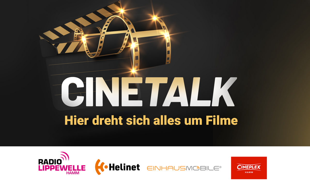 Im Cine Talk, eurem neuen Filmpodcast, hört ihr alle 14 Tage aktuelle Filmkritiken, interessante Hintergrundgeschichten aus der Welt des Cineplex in Hamm von und mit echten Film- und Kinoenthusiasten.