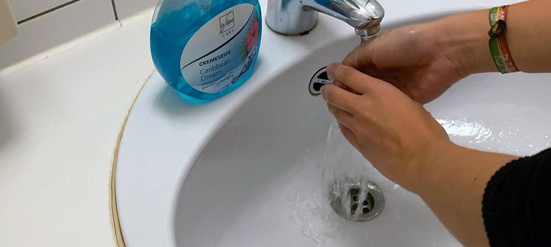 In 30 Sekunden zu sauberen Händen