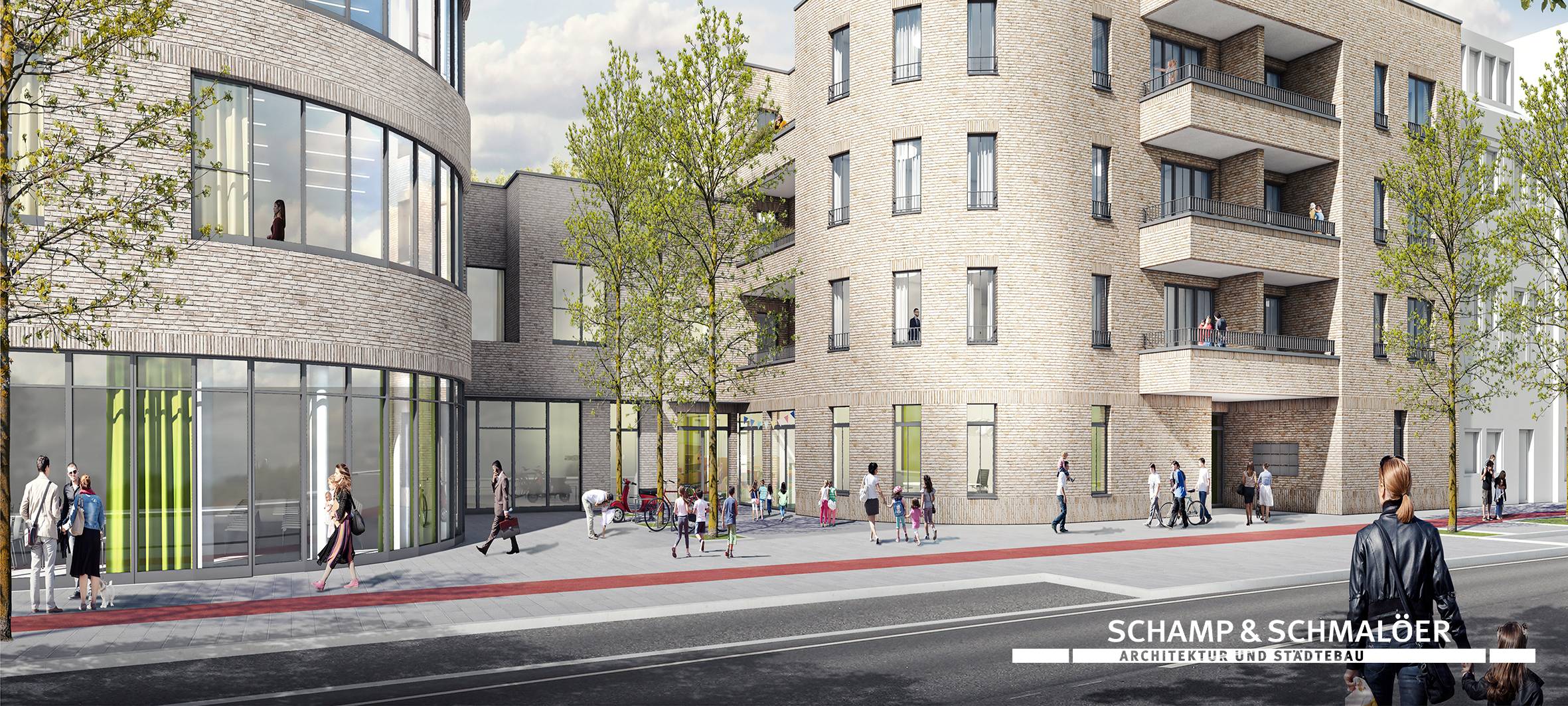 Neues Mehrfamilienhaus an der Wilhelmstraße