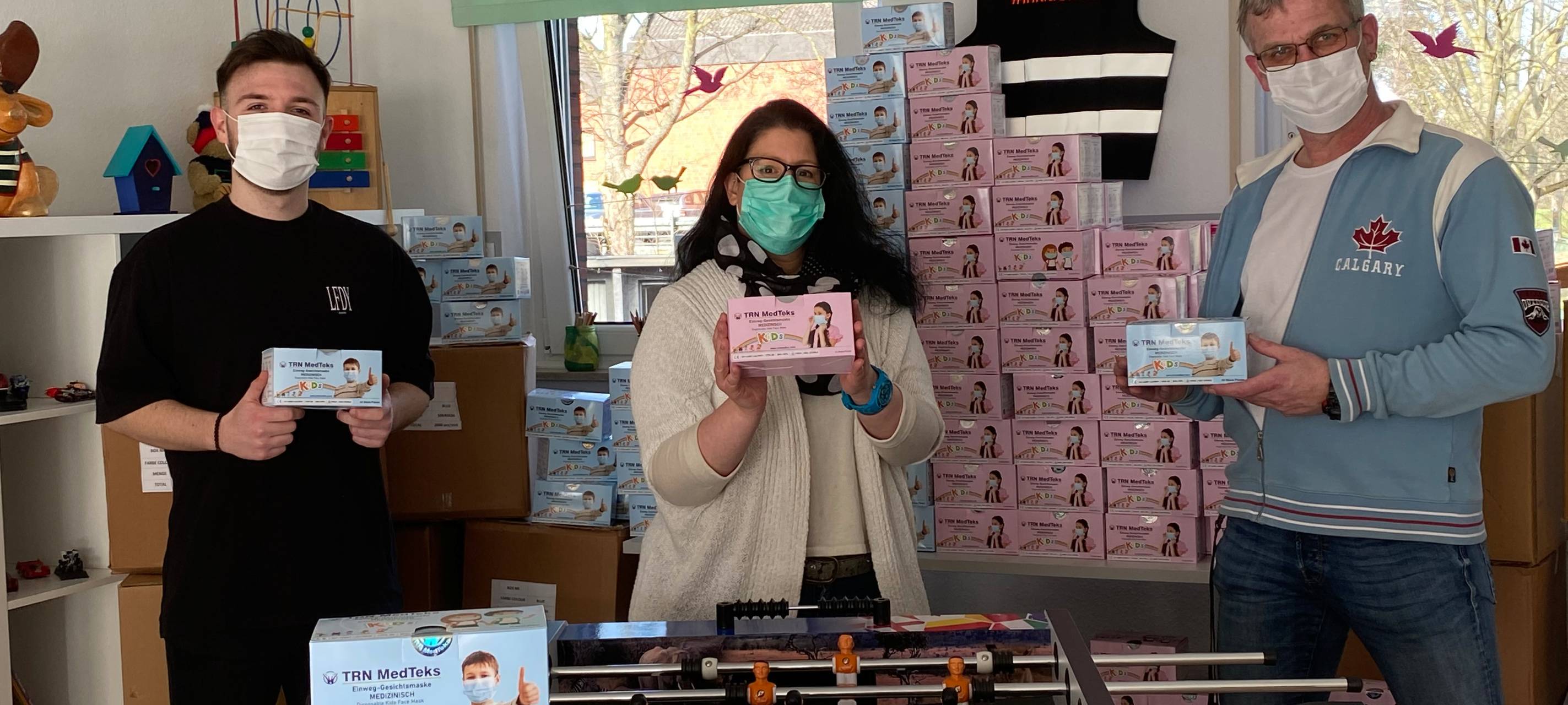 MKT Alltagshelfer verschenken Masken