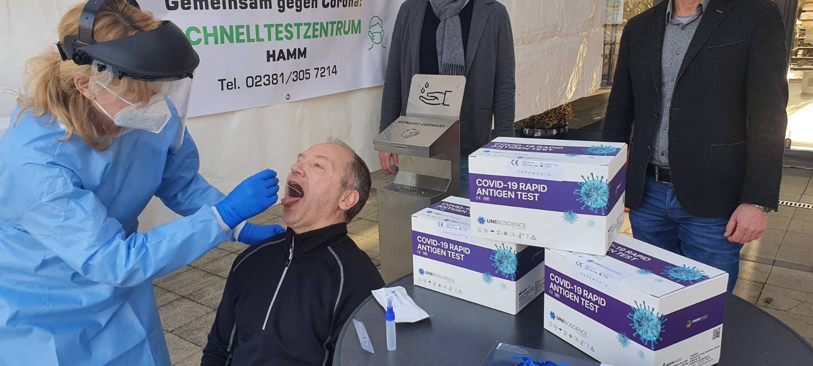 Hamm hat viele kostenlose Testmöglichkeiten