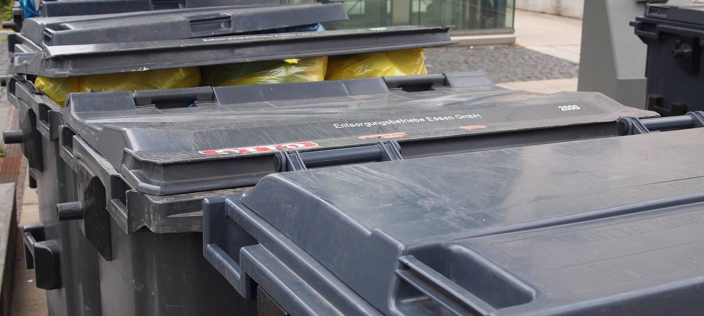 Müllabfuhr in Hamm kommt später