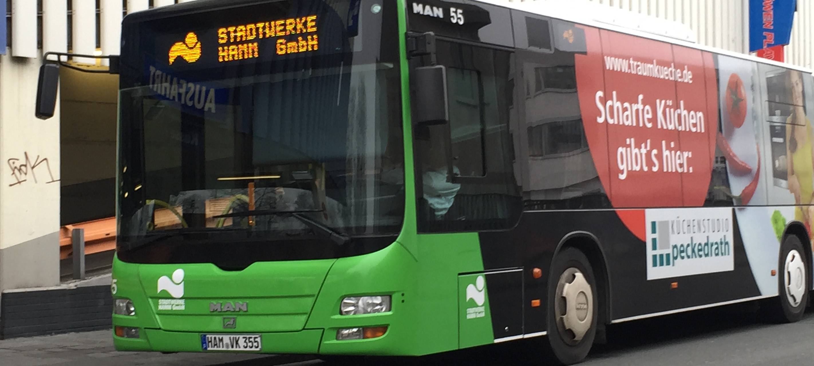 Bus der Stadtwerke Hamm