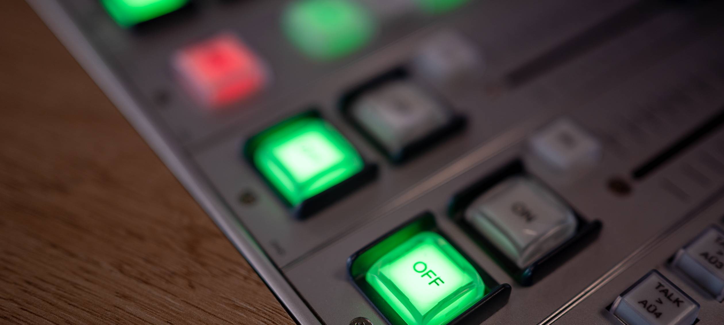 Das Mischpult im Lippewelle-Studio