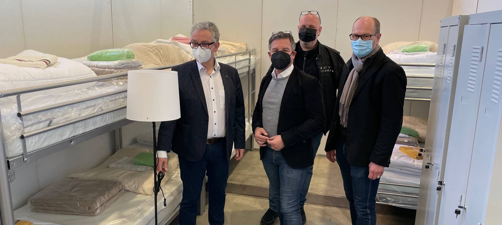 Alfred-Fischer-Halle wird erneut Flüchtlingsunterkunft