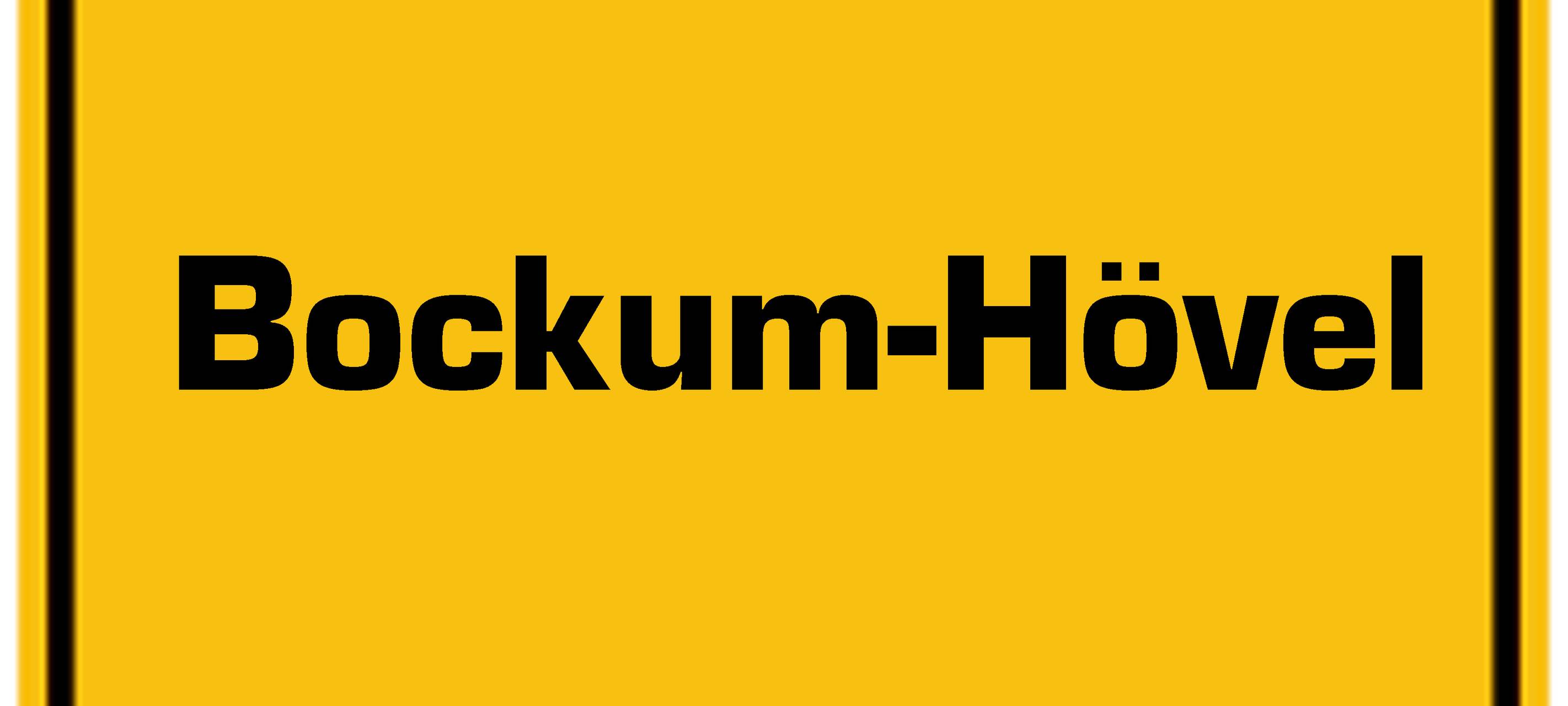 Ortsschild Bockum-Hövel