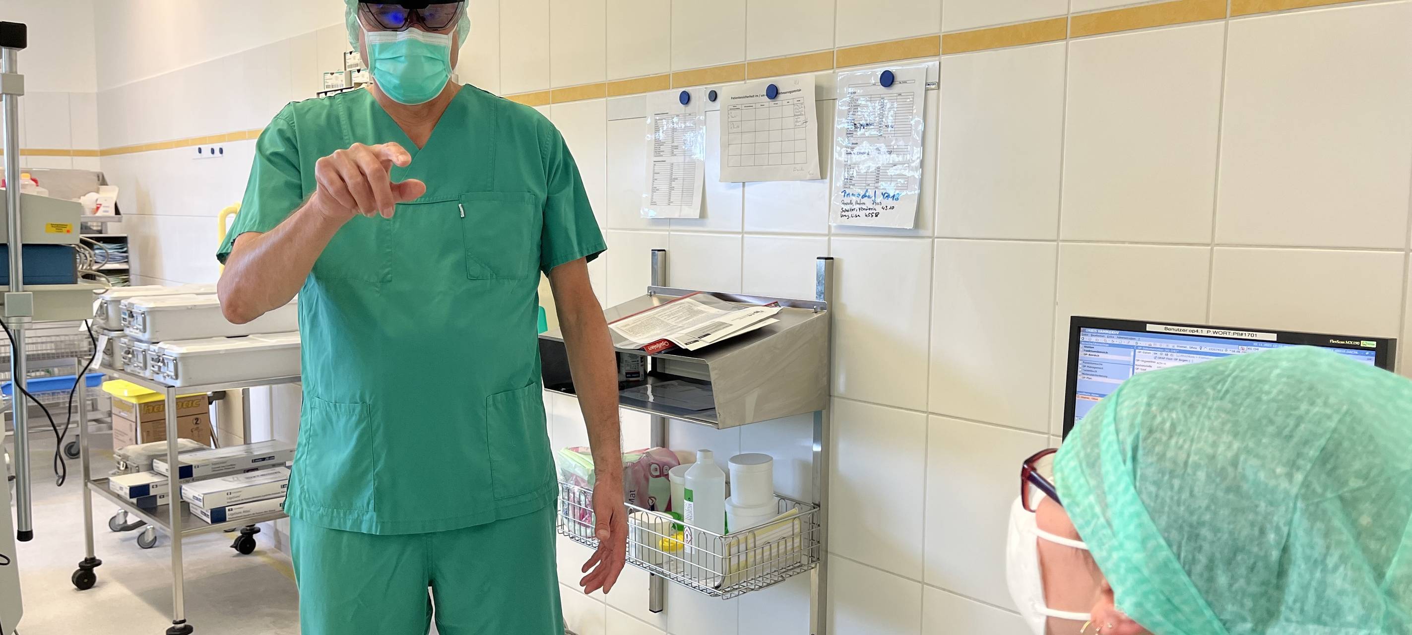 EVK Hamm testet AR-Brille bei Operationen