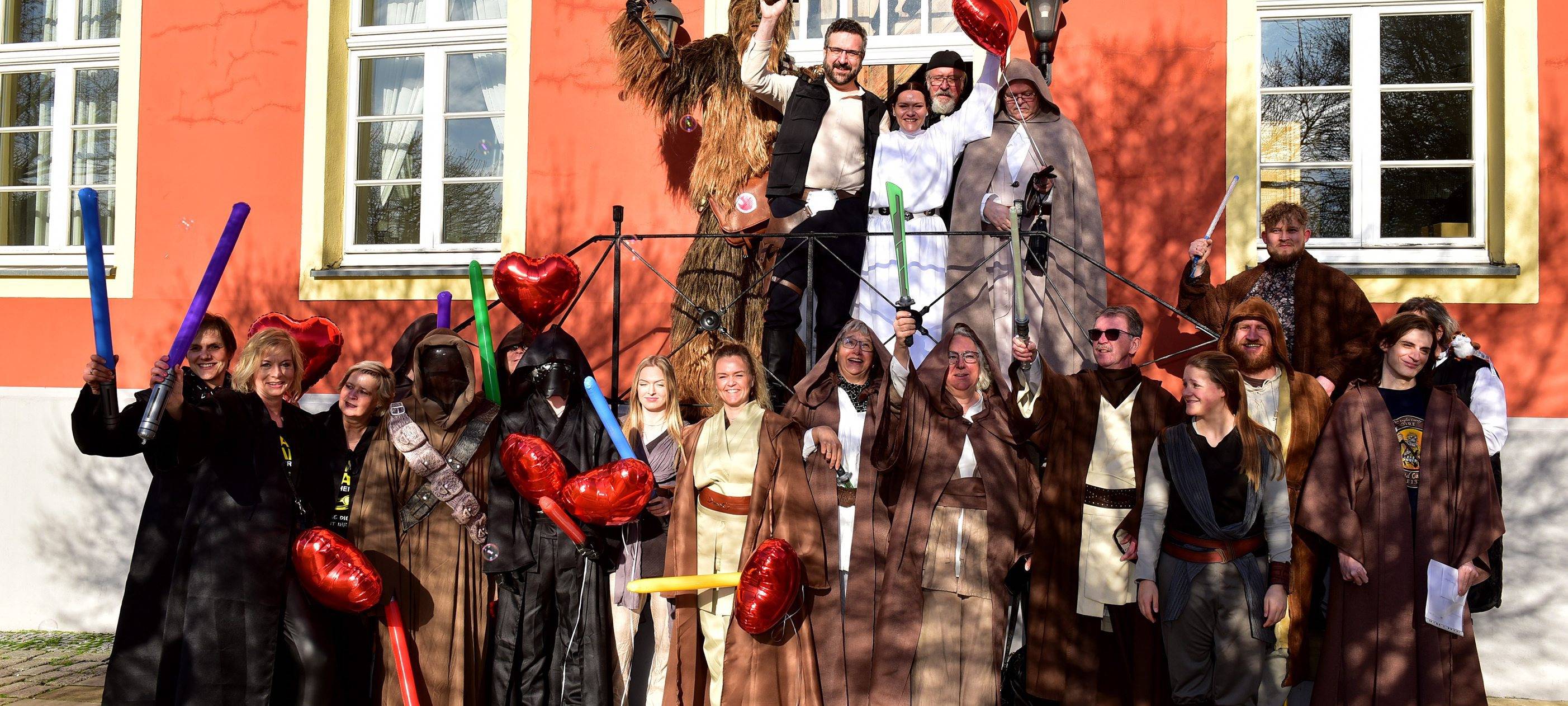 Star Wars-Hochzeit in Hamm