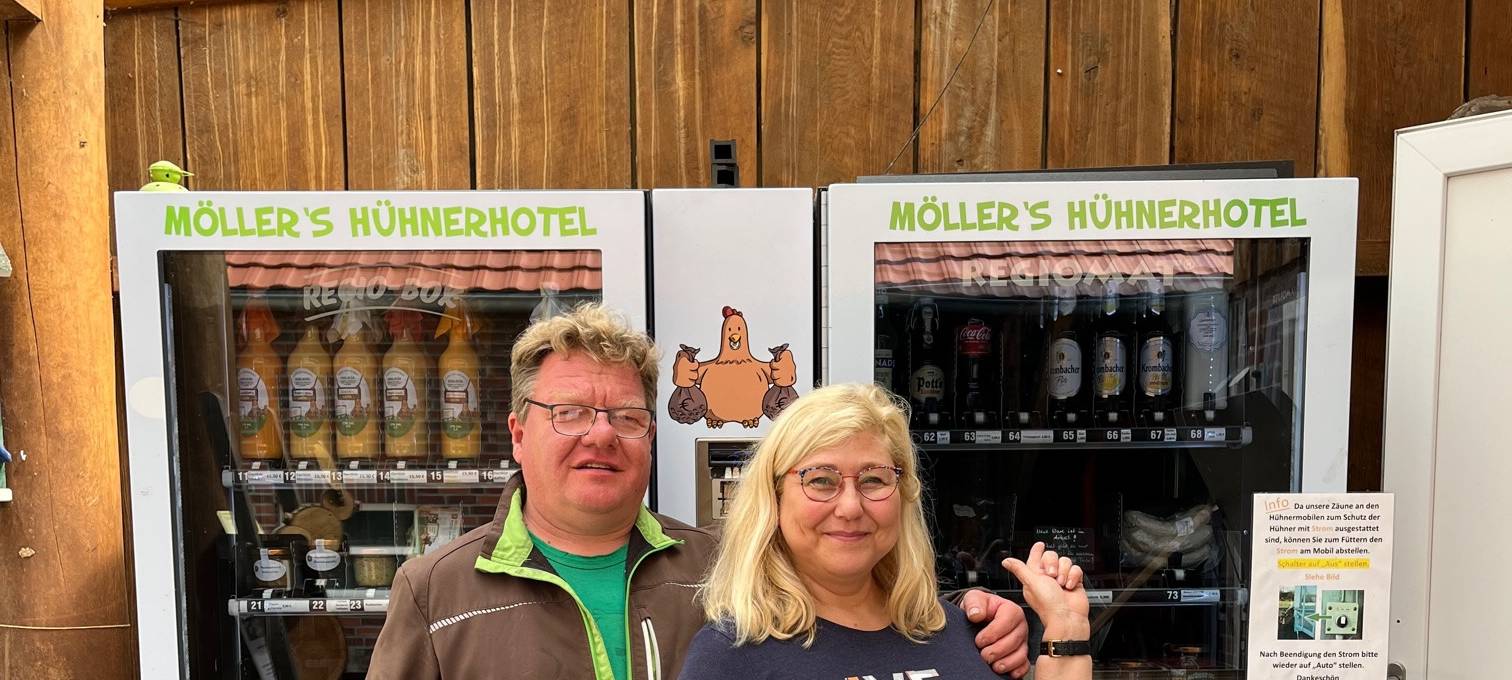 Bauern in Hamm verkaufen ihre Lebensmittel aus dem Automaten