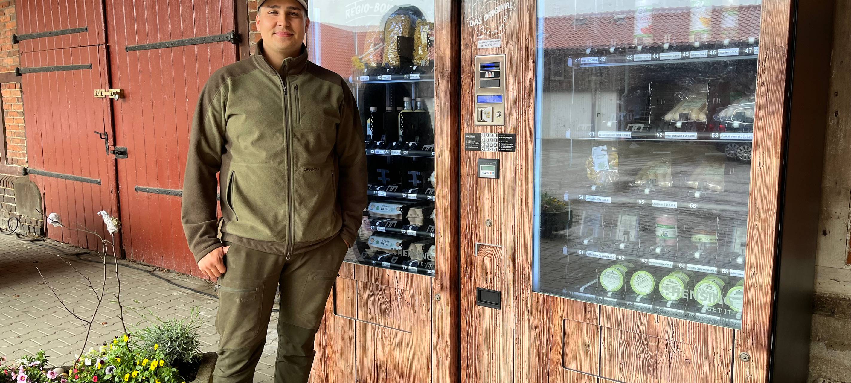 Bauern in Hamm verkaufen ihre Lebensmittel aus dem Automaten