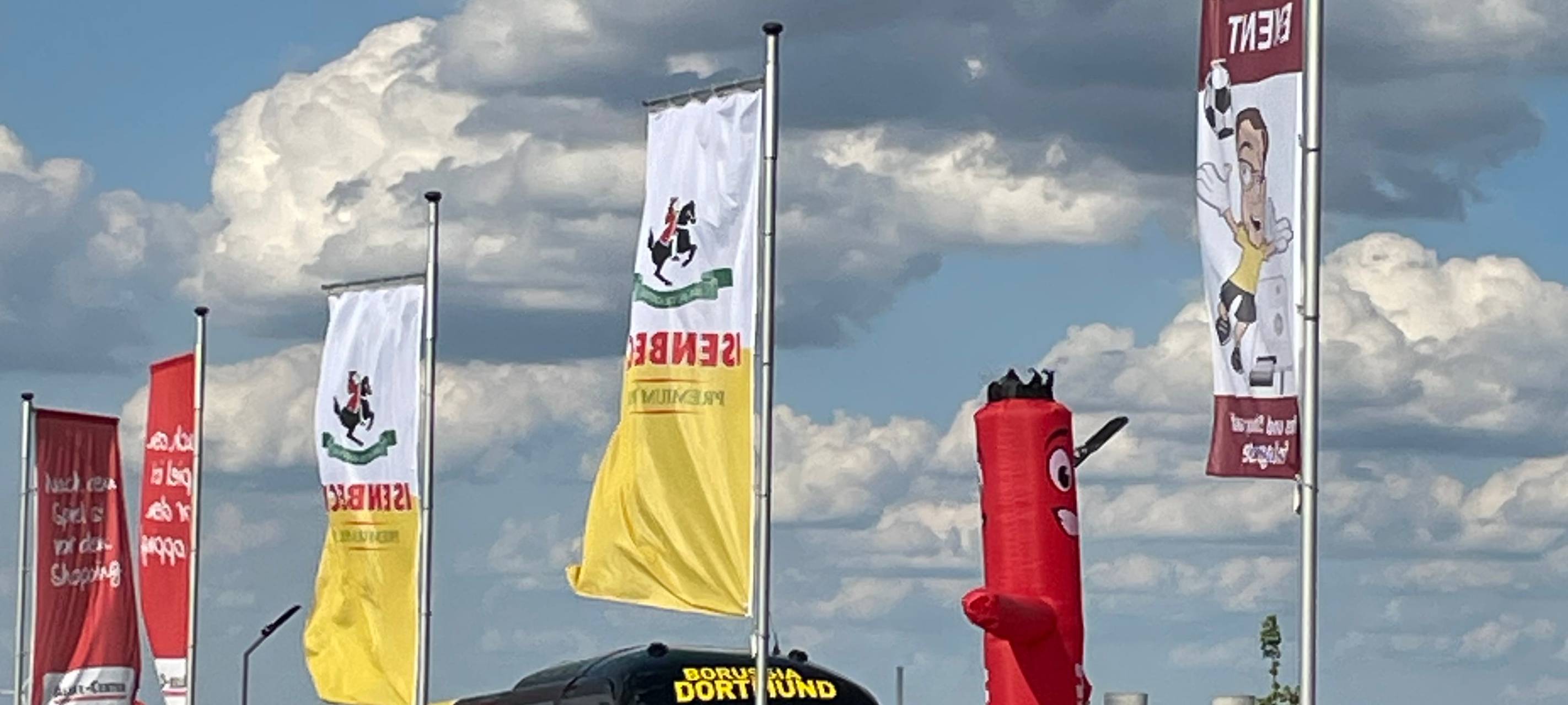 Gute Stimmung bei BVB-Testspiel gegen Westfalia Rhynern in Hamm