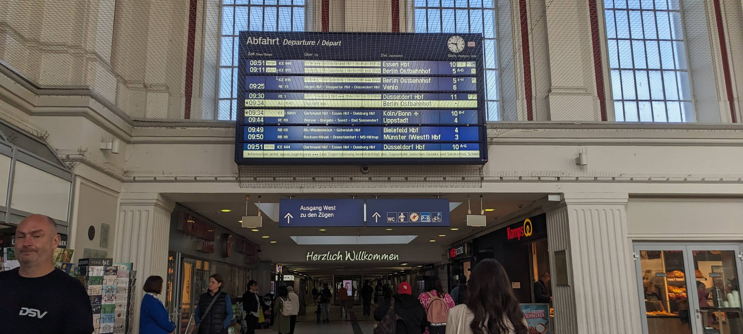 Hamm Hannover: Bahnstrecke für drei Wochen gesperrt