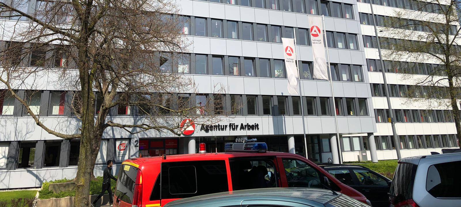 Arbeitsagentur in Hamm ist größtenteils geschlossen