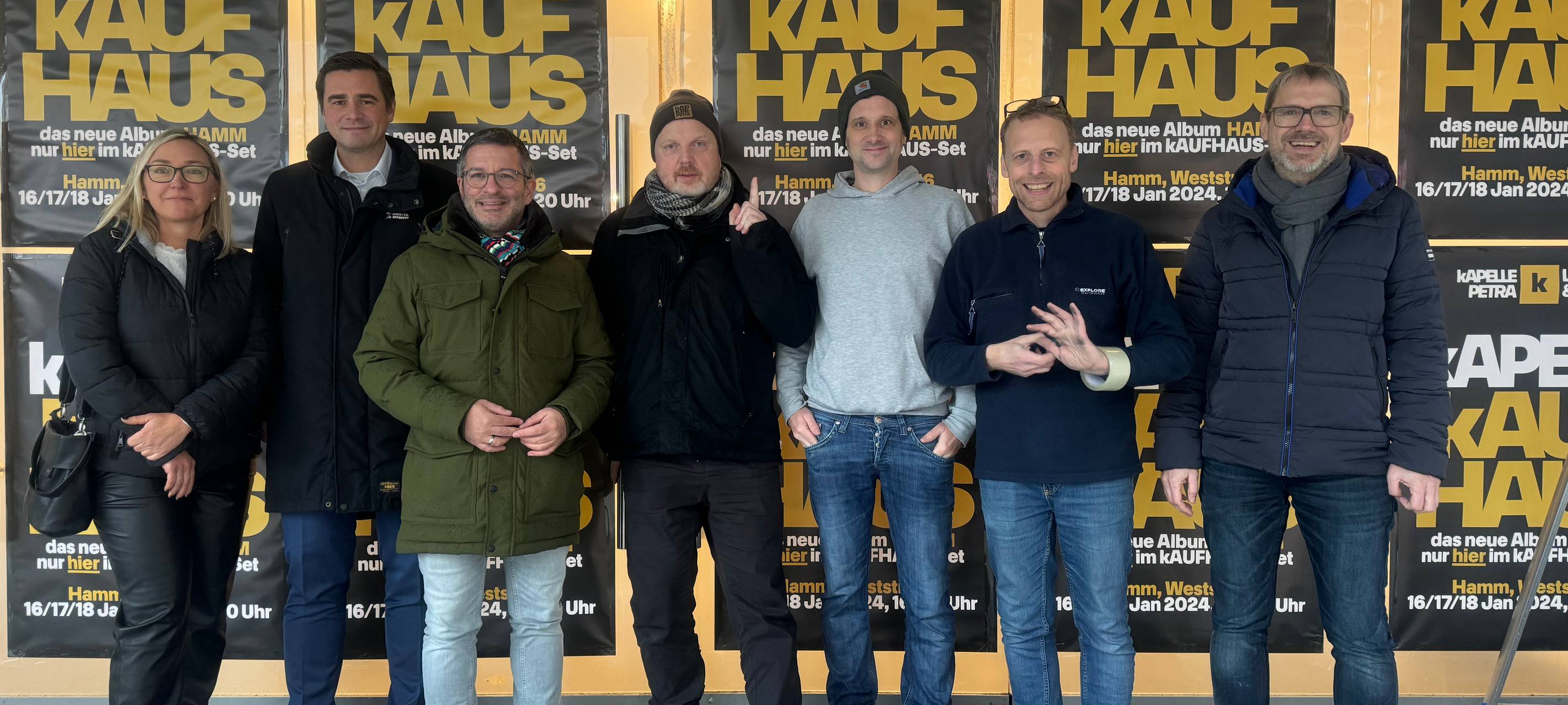 Kapelle Kaufhaus endet mit großer Tombola