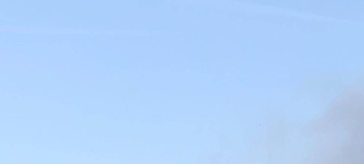 Der Brand einer WDI Halle