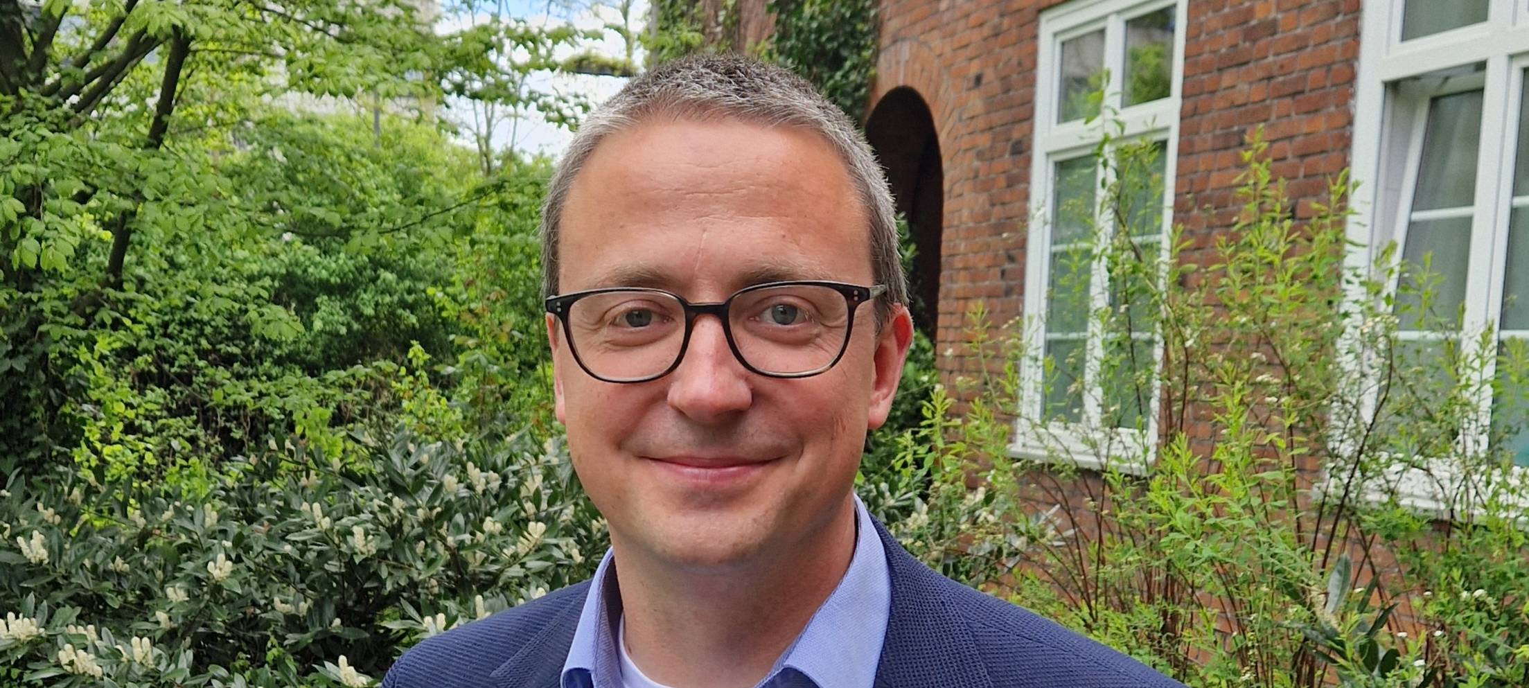 Dr. Christoph Heller, Geschäftsführer der Johanniter Kliniken Hamm