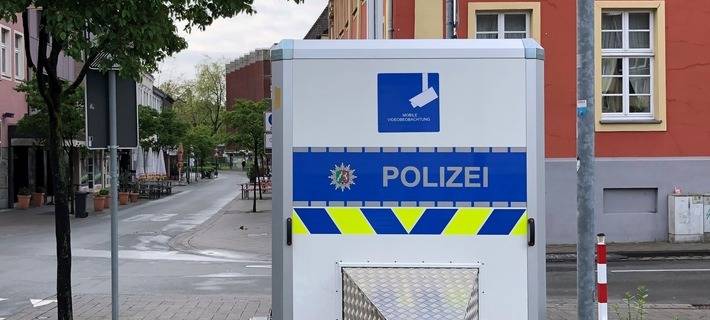 Zweite Kamera-Anlage steht auf der Südstraße in Hamm.