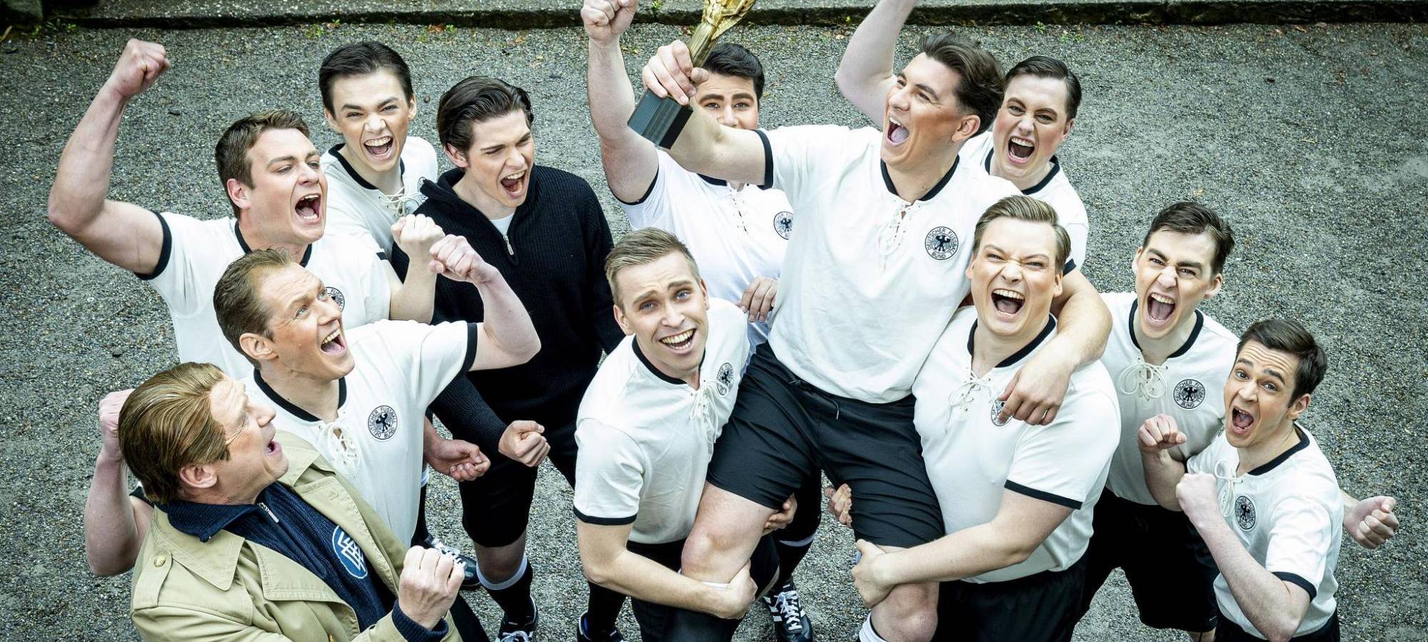 "Das Wunder von Bern" als Erwachsenenstück in der Waldbühnensaison 2024.