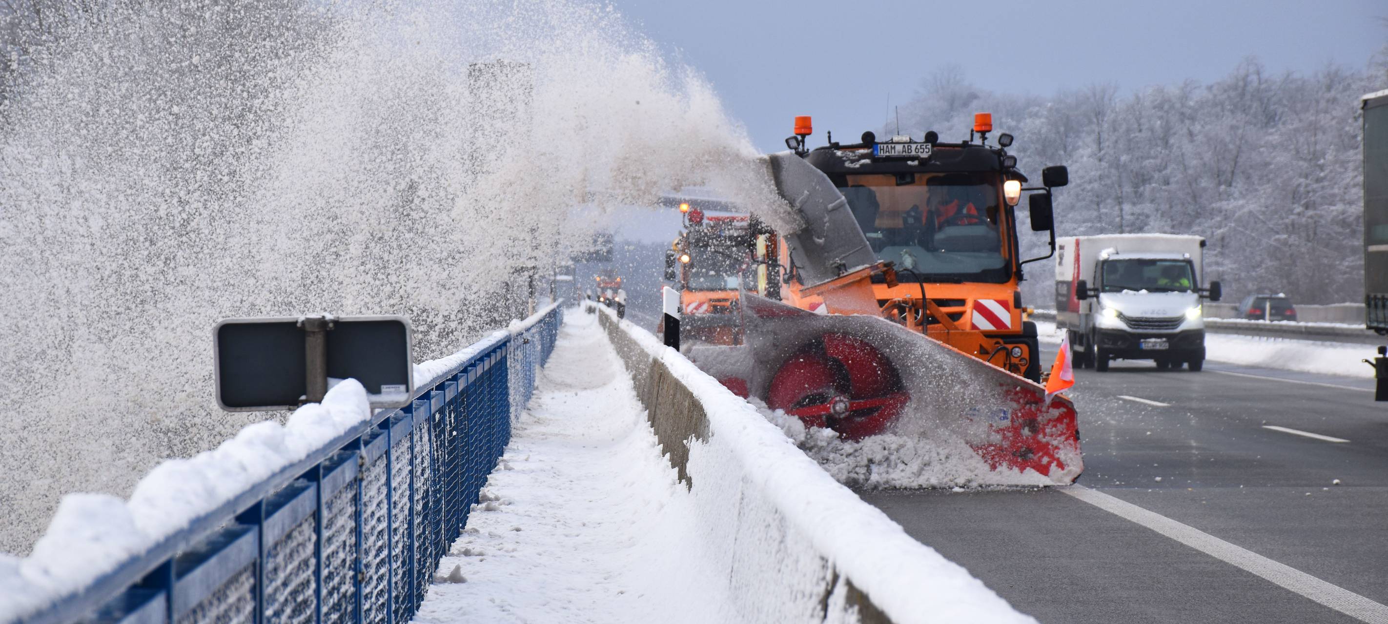 Winterdienstzentrale in Hamm ist in Betrieb