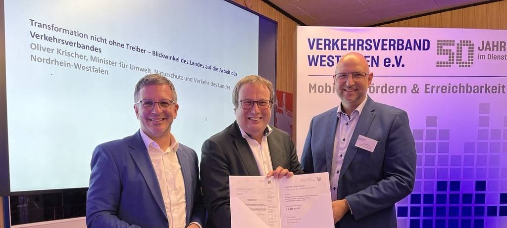 Förderbescheid für Multi-Hub Westfalen in Hamm angekommen