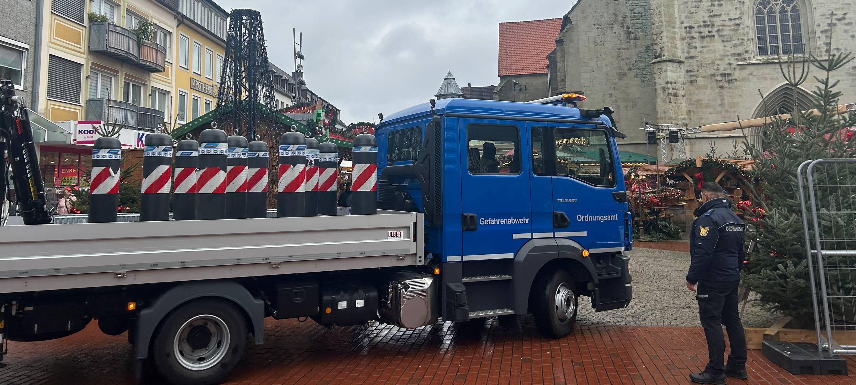 Nach Magdeburg: Stille auf dem Weihnachtsmarkt in Hamm