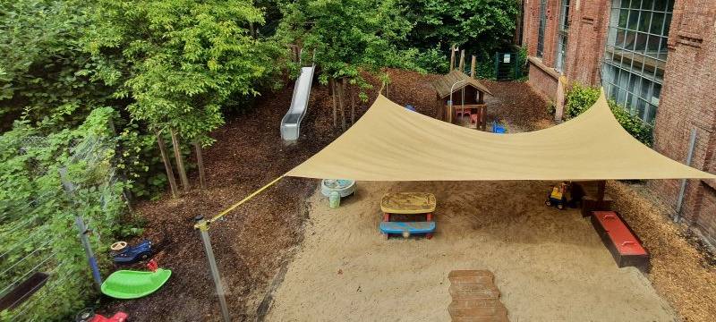 Spielplatz der Kita Wichtelburg