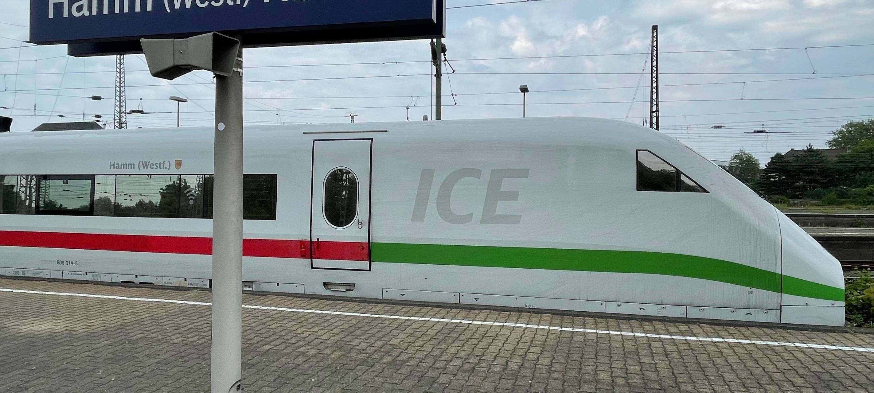 Bauarbeiten auf der Bahnstrecke Hamm-Hagen