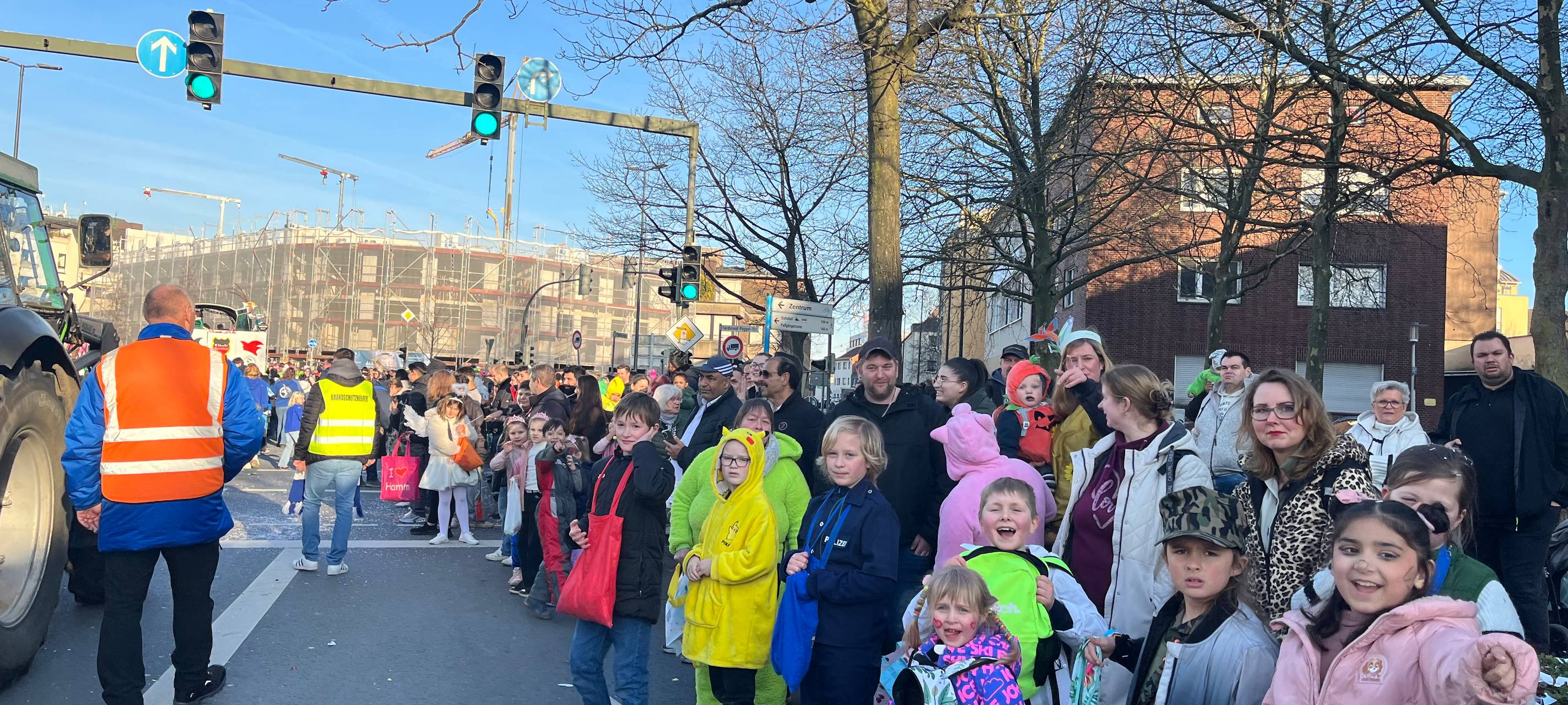 Rosenmontagszug in Hamm