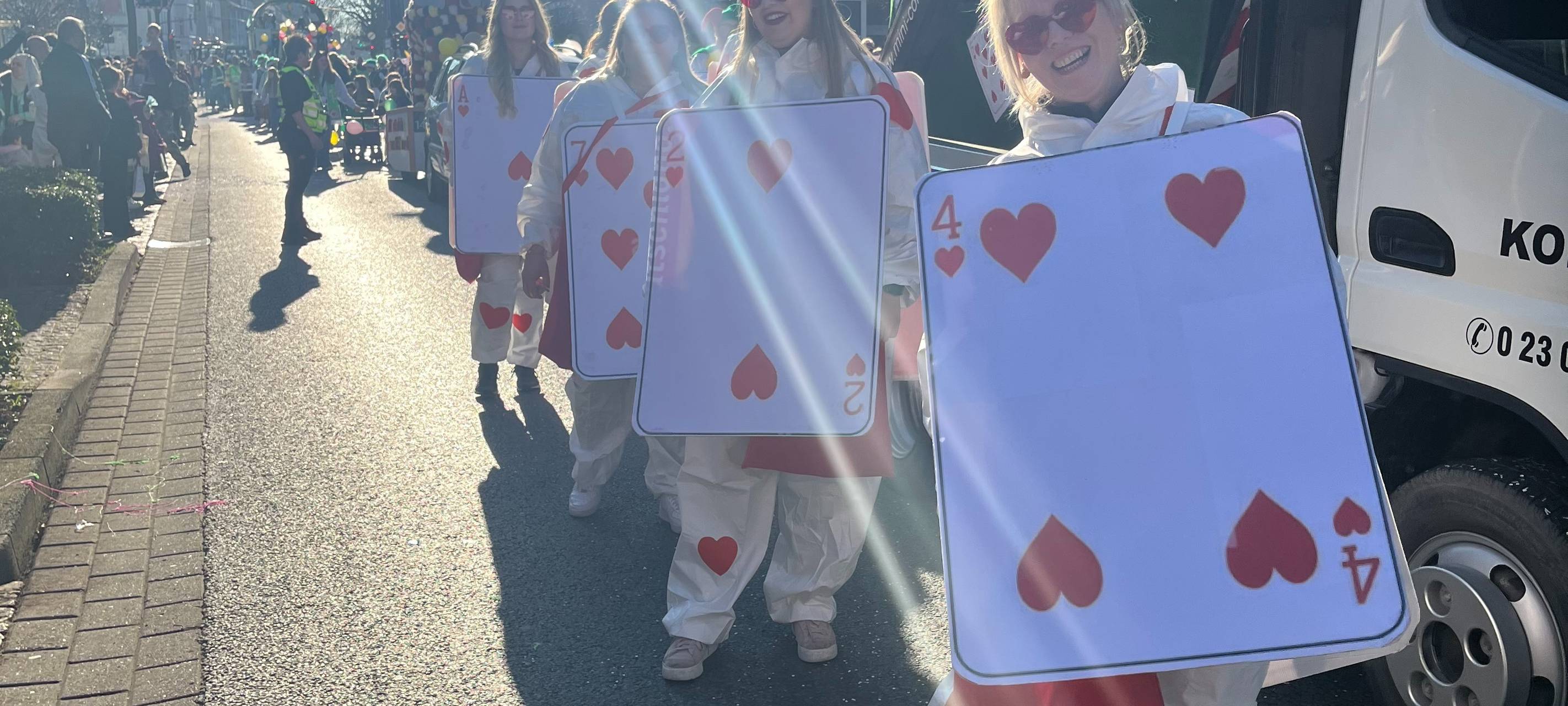 Rosenmontagszug in Hamm