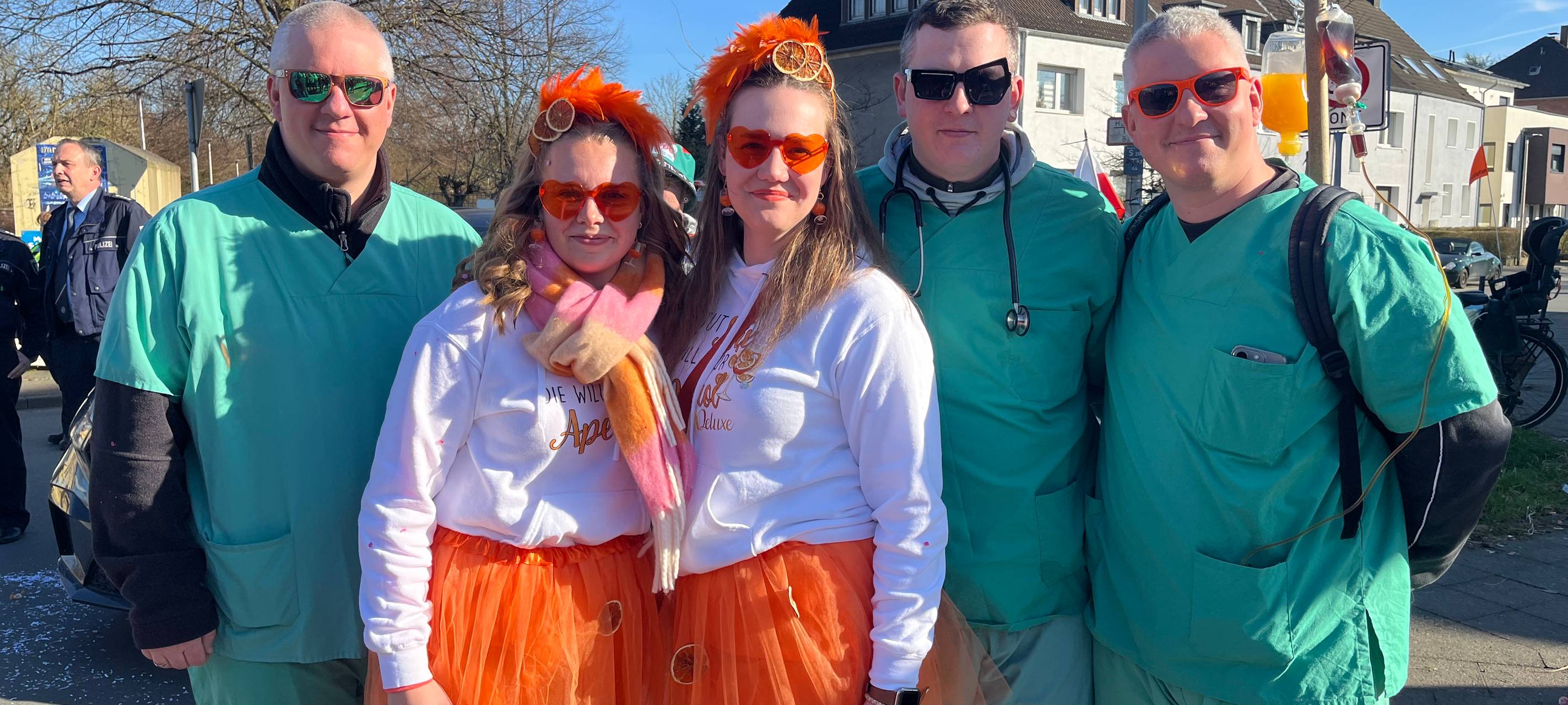 Rosenmontagszug in Hamm