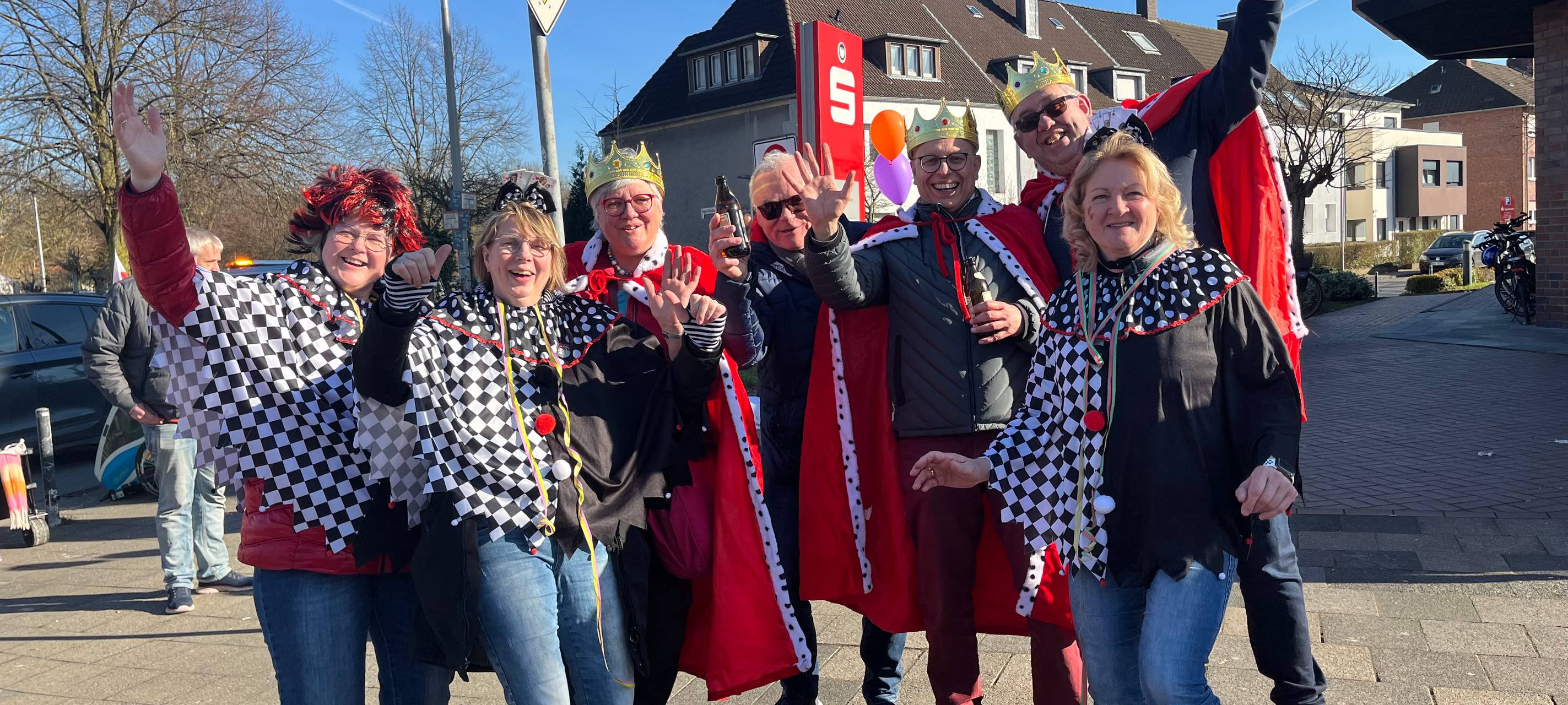 Rosenmontagszug in Hamm