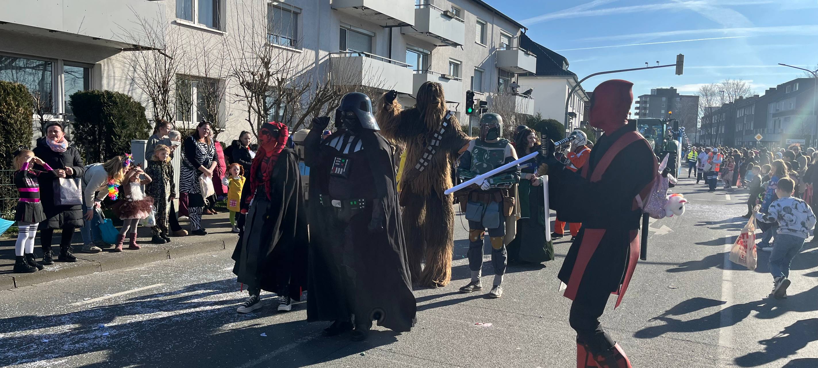 Rosenmontagszug in Hamm