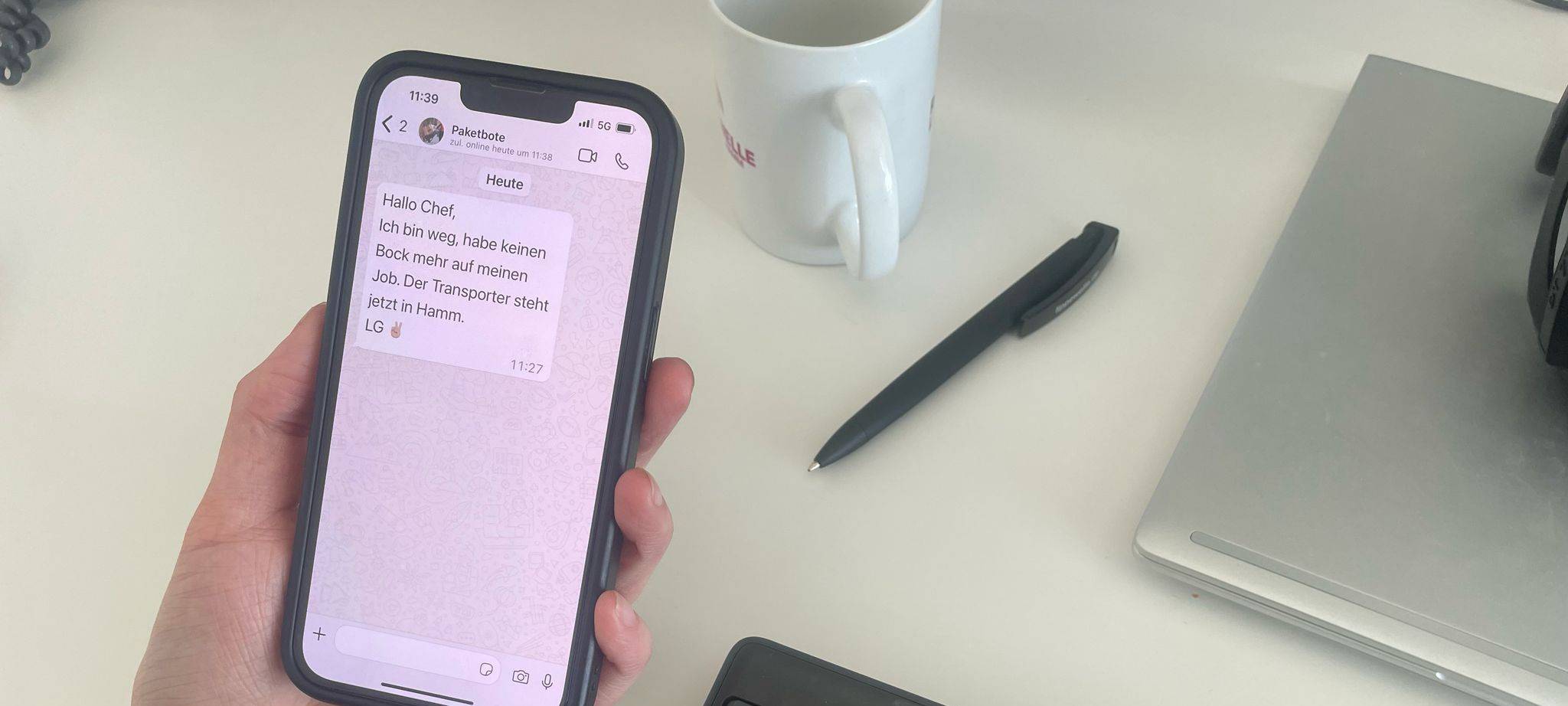 Kein Bock mehr auf den Job: Paketbote fährt mit Transporter bis nach Hamm