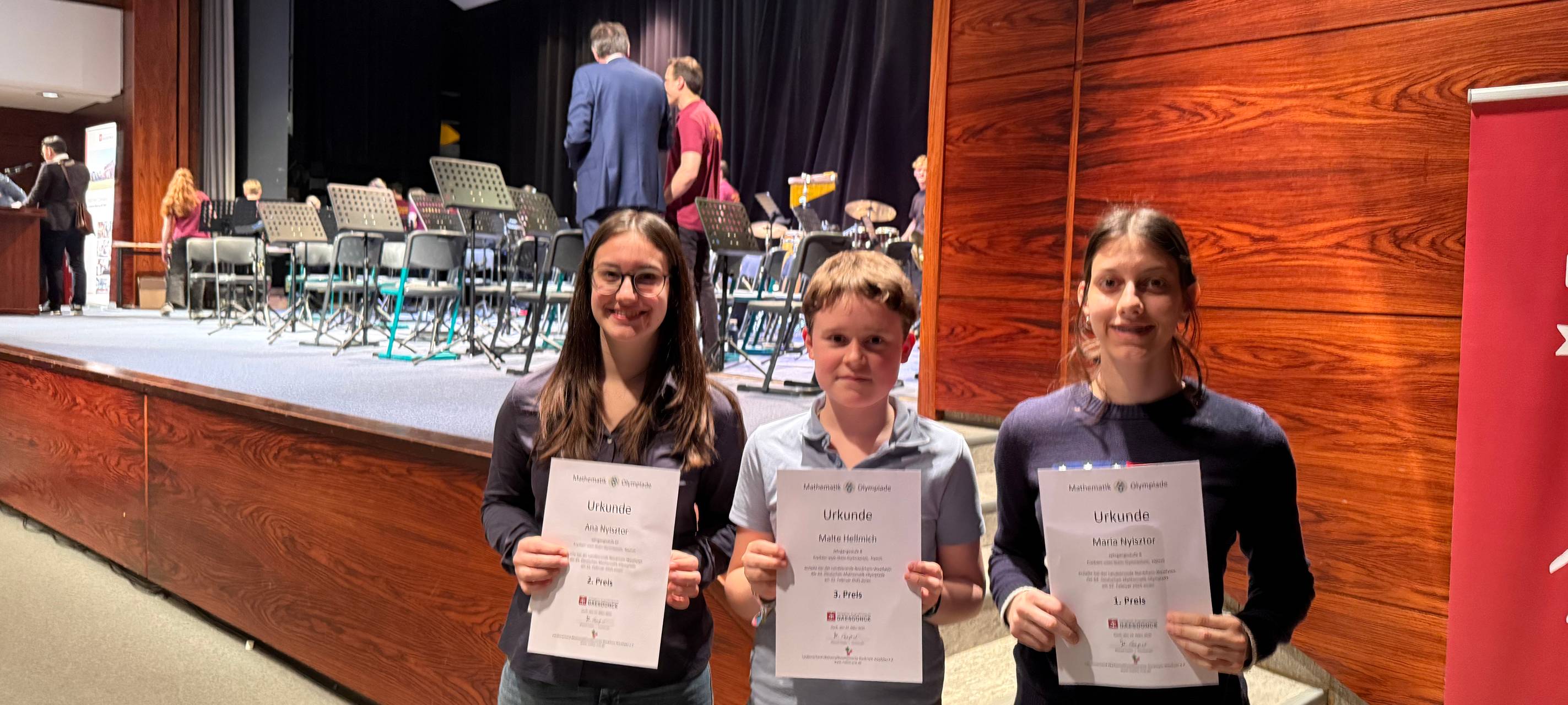 Mathe-Überflieger aus Hamm bei der Mathe-Olympiade