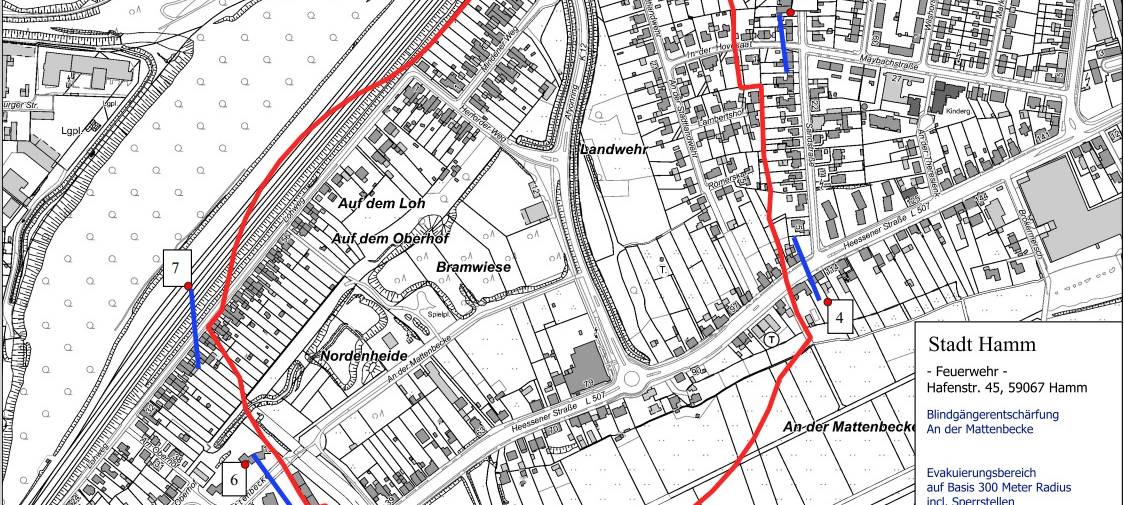 Weltkriegsbombe in Hamm: Entschärfung und Evakuierung