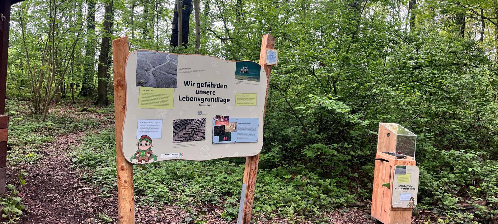 Pilsholz in Hamm: Boden-Klima-Lehrpfad