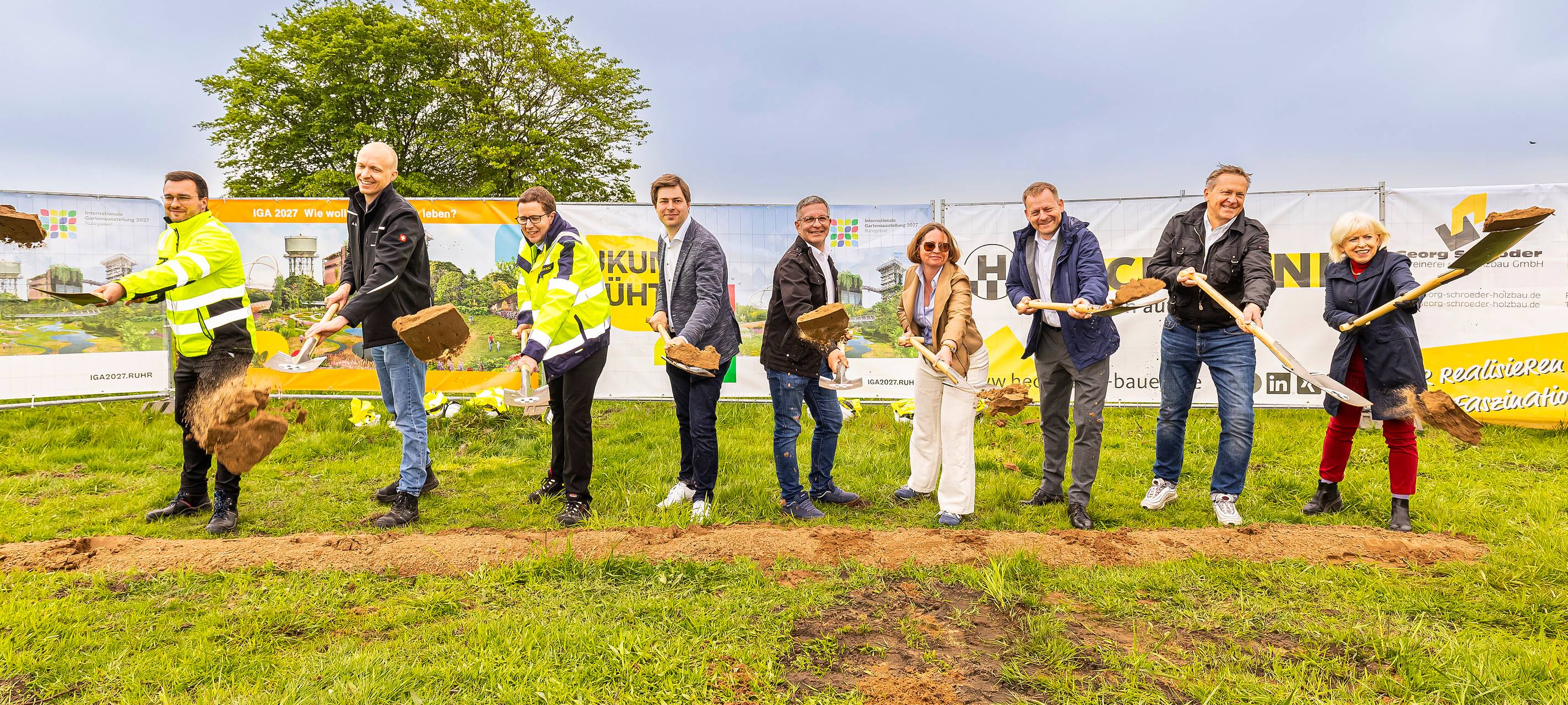 IGA 2027 in Hamm: Bau im Maxipark startet