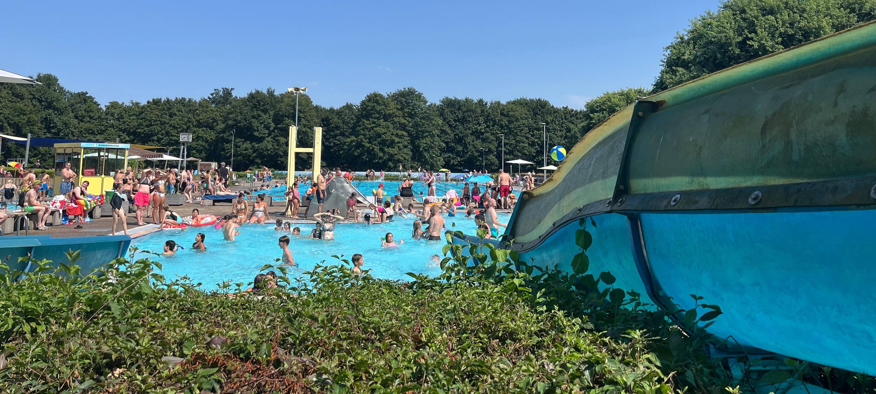 Fast 162.000 Besucher in Hamms Freibädern