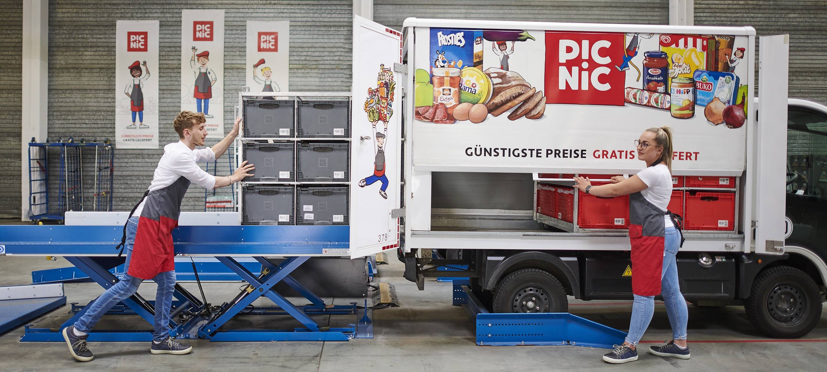 Online-Supermarkt Picnic eröffnet Filiale in Hamm