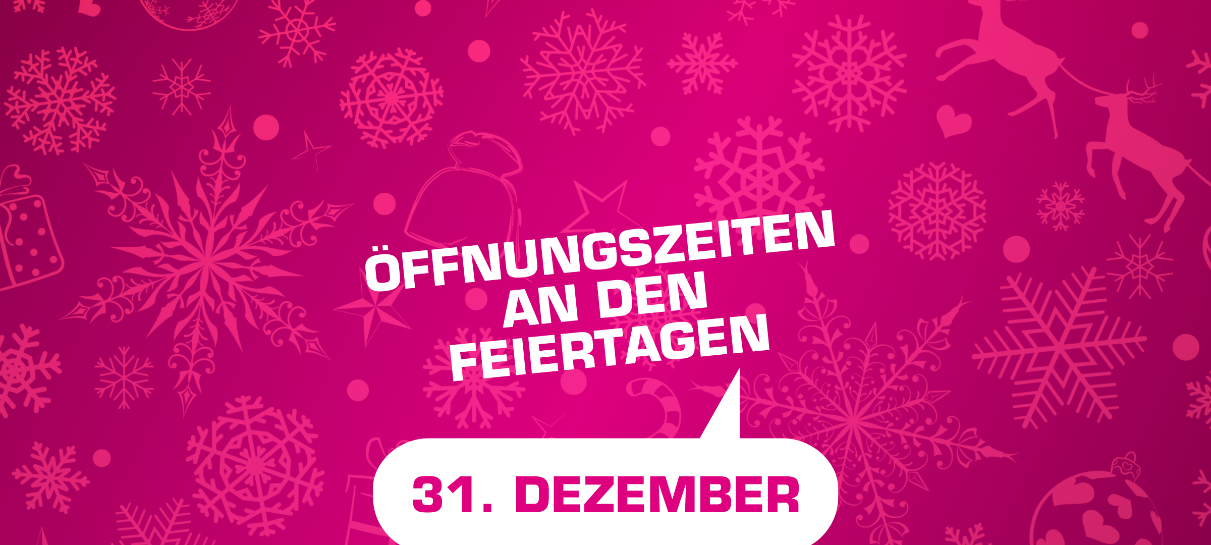 Diese Öffnungszeiten gelten Silvester und Neujahr in Hamm